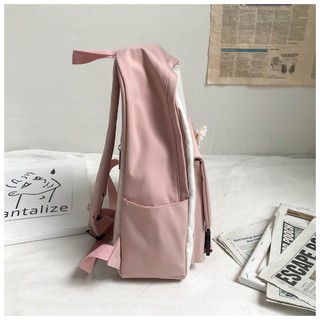 Balo dù 2 dải siêu cute chống nước 2020