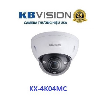 Camera dome hdcvi hồng ngoại 4k kbvision kx-4k04mc