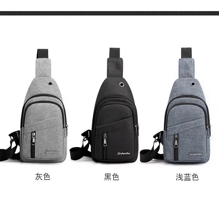 Túi đeo chéo nam trước ngực vải phong cách trẻ trung - Túi chéo nam TC120 | BigBuy360 - bigbuy360.vn