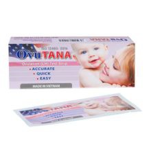 Que test rụng trứng Ovu tana hộp 12 que thử
