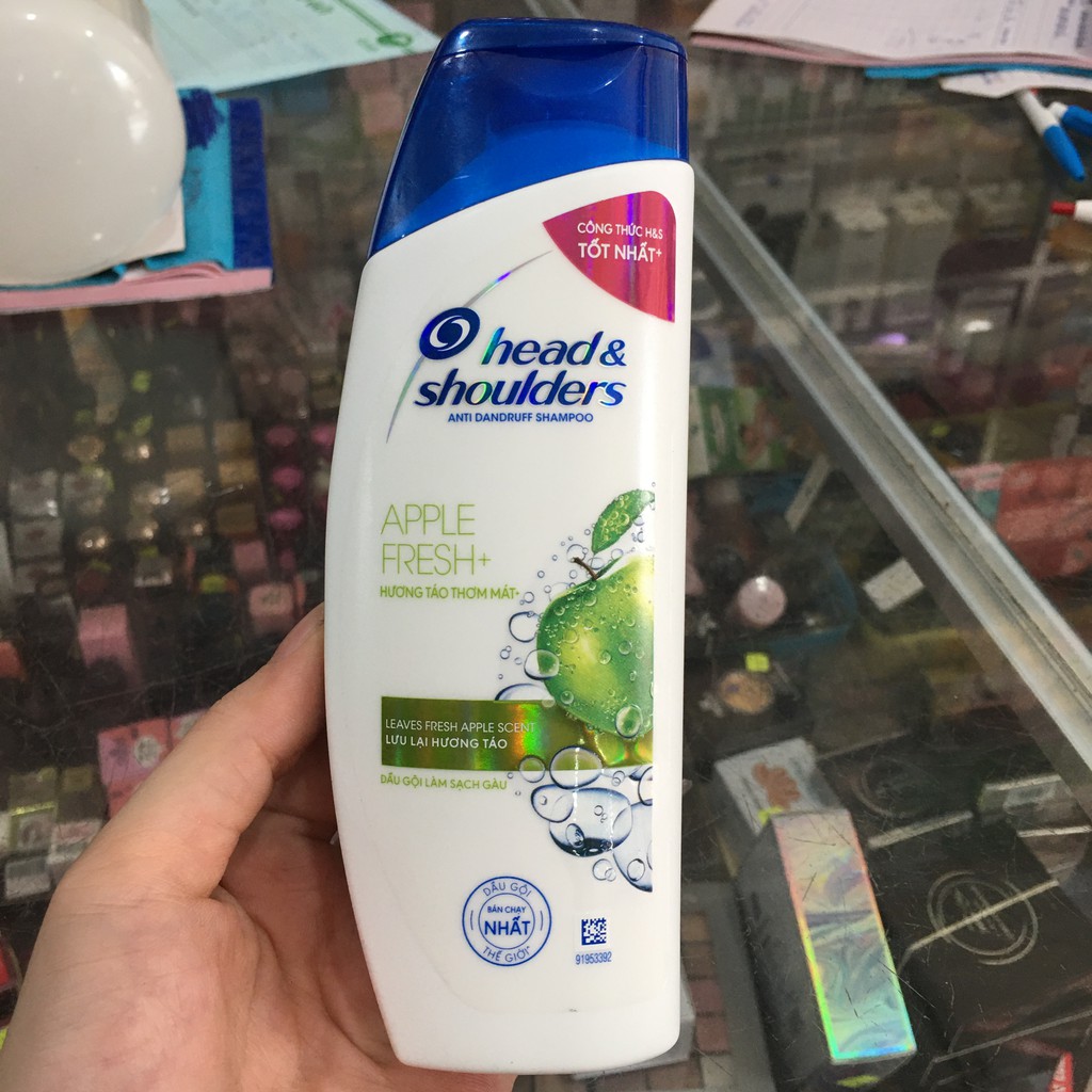 Dầu gội sạch gàu Head & Shoulders hương táo thơm mát 170ml