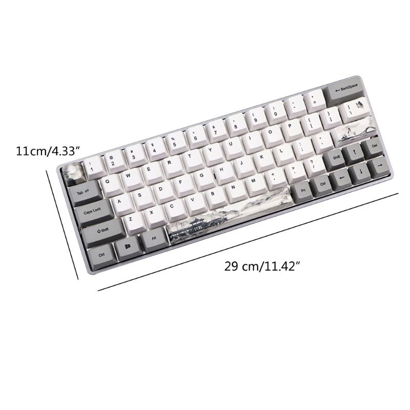 Nút Bàn Phím Cơ Pbt Oem In Hình Dễ Thương Cho Gh60 Gk61 Gk64