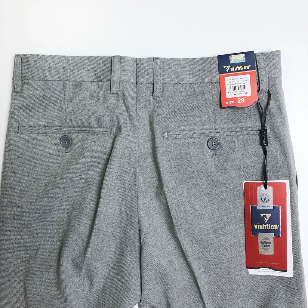 Quần Tây 0 Ly Trơn Màu Classic Vĩnh Tiến 415 | BigBuy360 - bigbuy360.vn