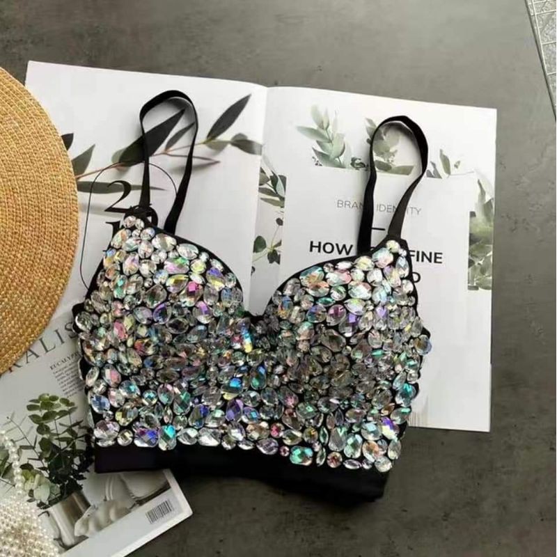 Áo dây đính hạt thời trang 6795