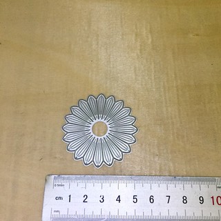 Khuôn cắt hoa cúc - khuôn thép cắt hoa handmade, cắt giấy, xốp, vải nỉ