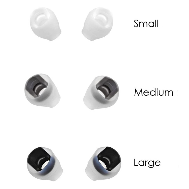 Set 6 Nút Bọc Tai Nghe Thay Thế Bằng Silicon Cho bose qc30 quietcontrol 30 qc20 sie2 ie3 soundsport