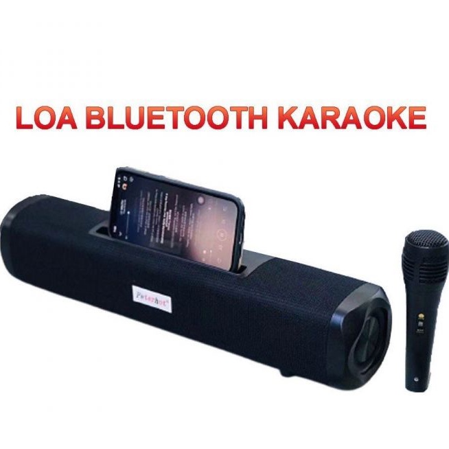 Loa bluetooth karaoke mini kèm mic công suất lớn Loa không dây có mic âm thanh siêu hay bass khỏe Bảo hành 1 đổi 1