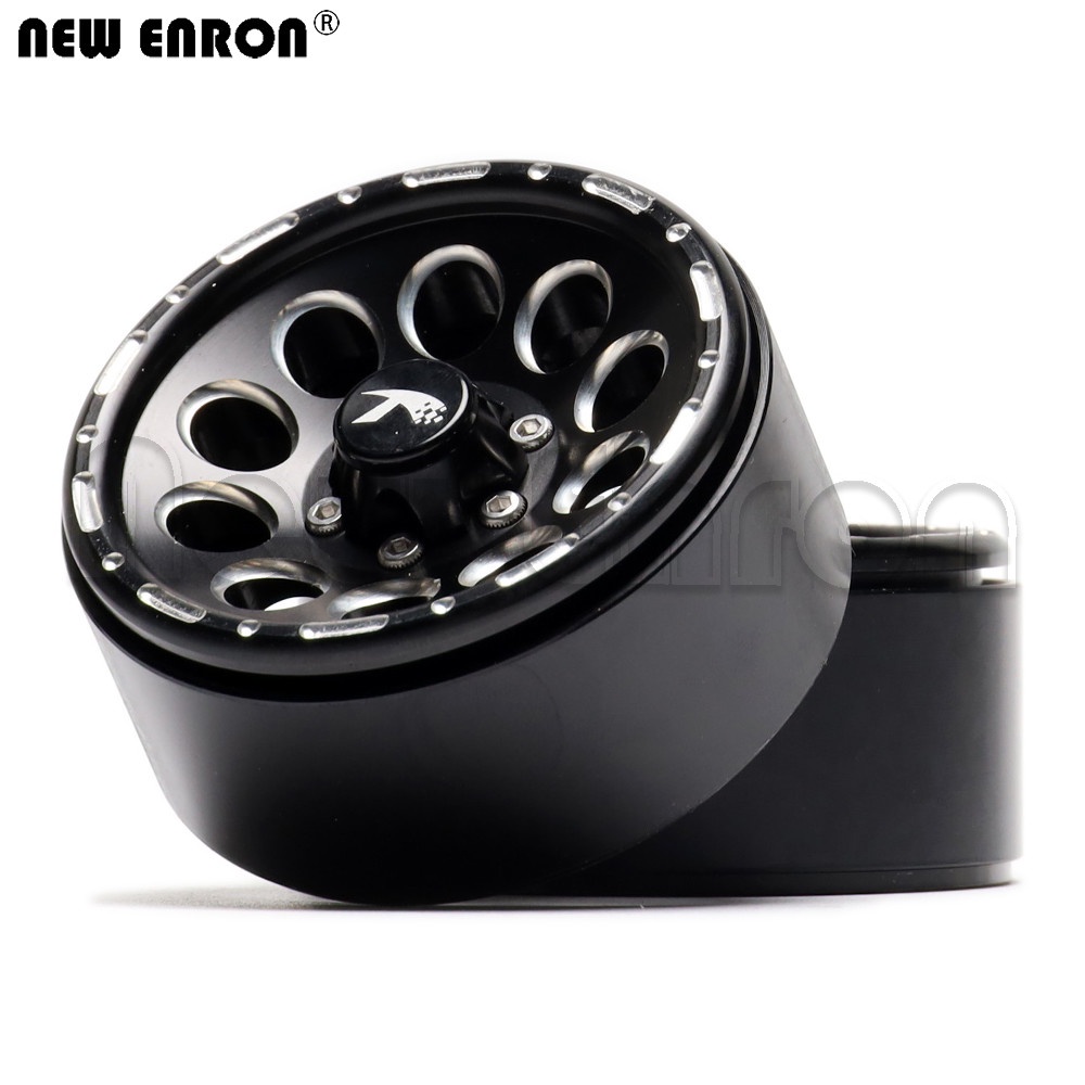 1Pcs Bánh xe hạt nhôm 1,9 inch Hub RC Vành cho 1/10 RC Car Crawler Axial 90046 Traxxas TRX-4 AXI03007 Bronco D110 F350