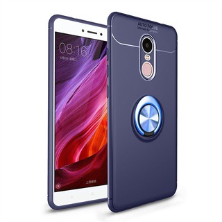 Ốp điện thoại có nhẫn nam châm siêu mỏng độc đáo cho điện thoại Xiaomi Redmi Note 4X