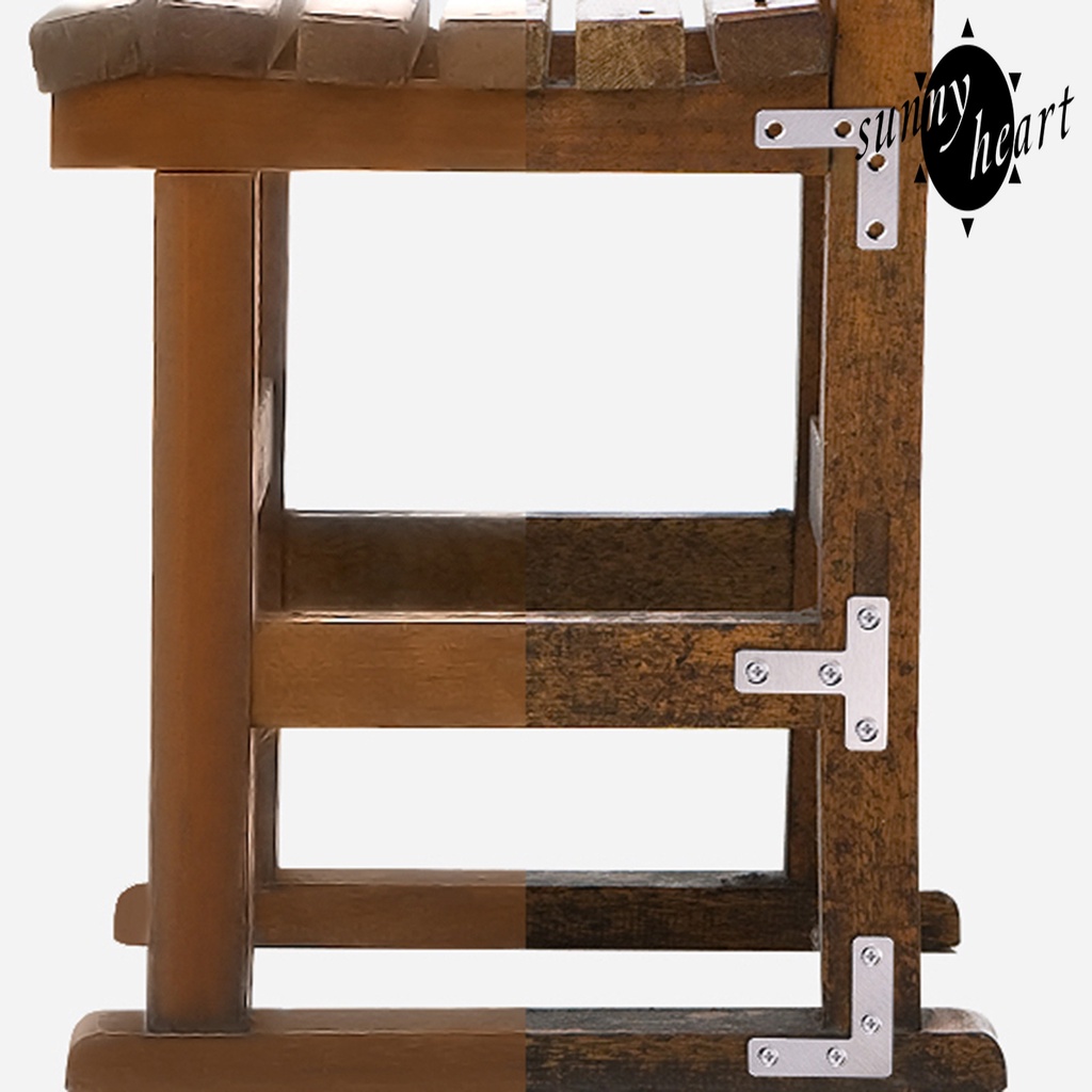 Set 10 Giá Đỡ Hình Chữ T 40/50/60/80mm Dùng Gắn Góc Cửa