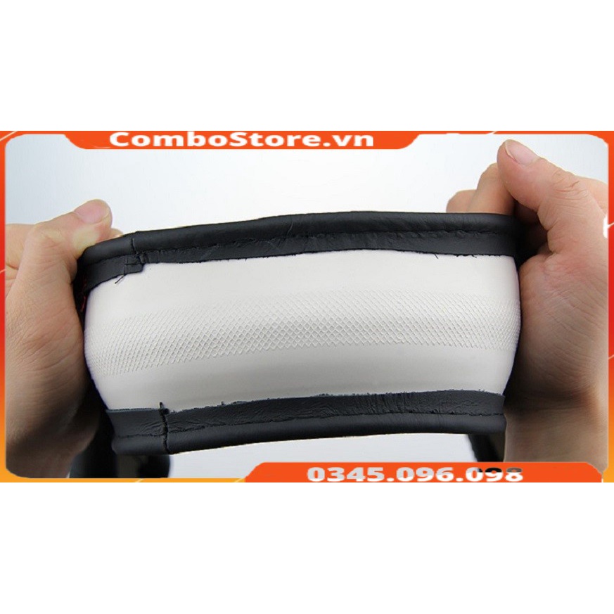 Bọc vô lăng da ô tô xe hơi bốn mùa vân nổi thời trang