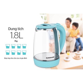 Ấm Siêu Tốc SUNHOUSE 1,8 Lít SHD 1217