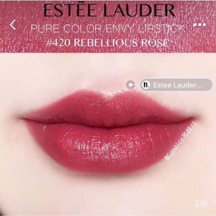 Son Estee Lauder Pure Color Envy 420 - Rebellious Rose