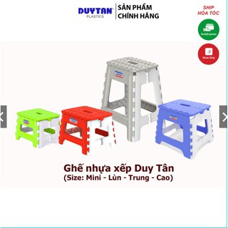  Ghế Nhựa Xếp Duy Tân nhiều màu