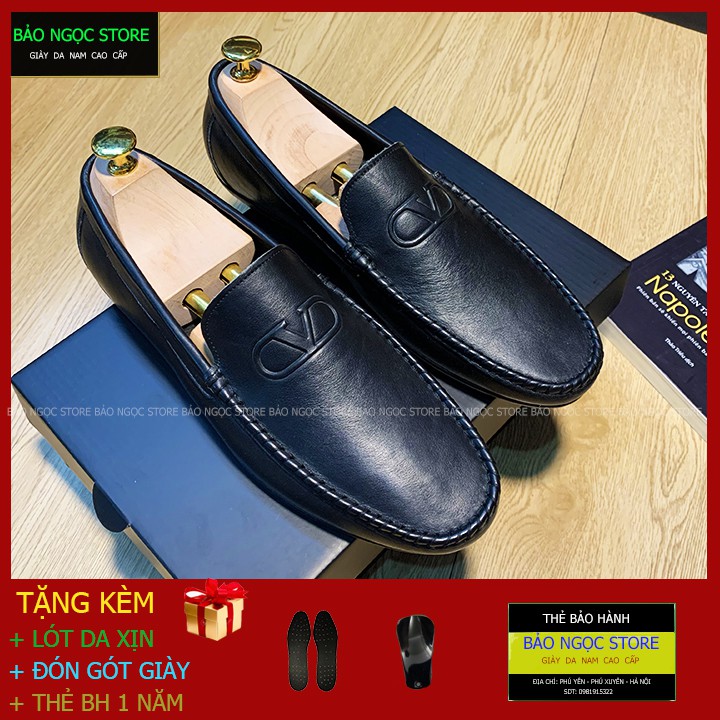 Giày mọi nam - Giày da nam da bò nguyên tấm cực mềm - Bảo hành nổ da 1 năm - Mã M1625