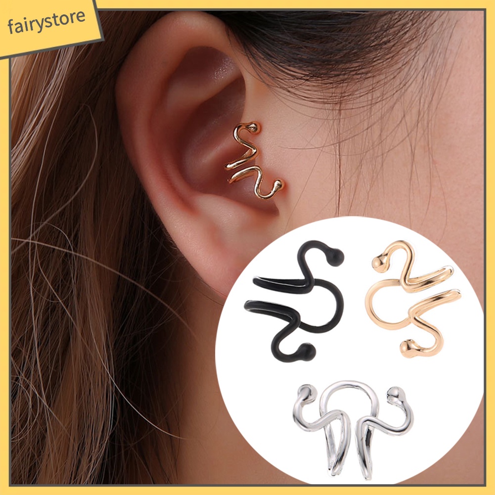 Khuyên tai cá tính không cần bấm lỗ