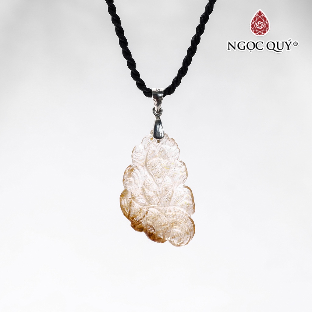 Mặt dây chuyền nữ hoàng hồ ly TA tóc đỏ cam - Ngọc Quý