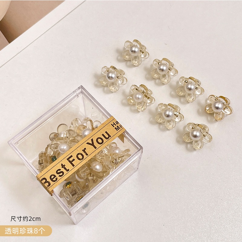 Hộp 12 Kẹp Tóc Nhỏ Hình Ngôi Sao Thời Trang Hàn Quốc Cho Nữ