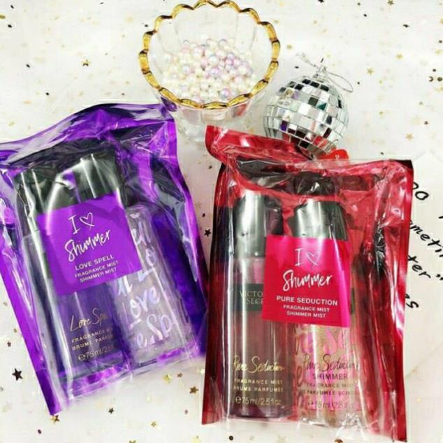 [FREESHIP] Set 2 Xịt Body Mist Victoria's Secret