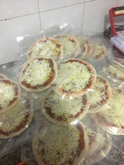 Combo 4 bánh pizza hút chân không sz 16cm