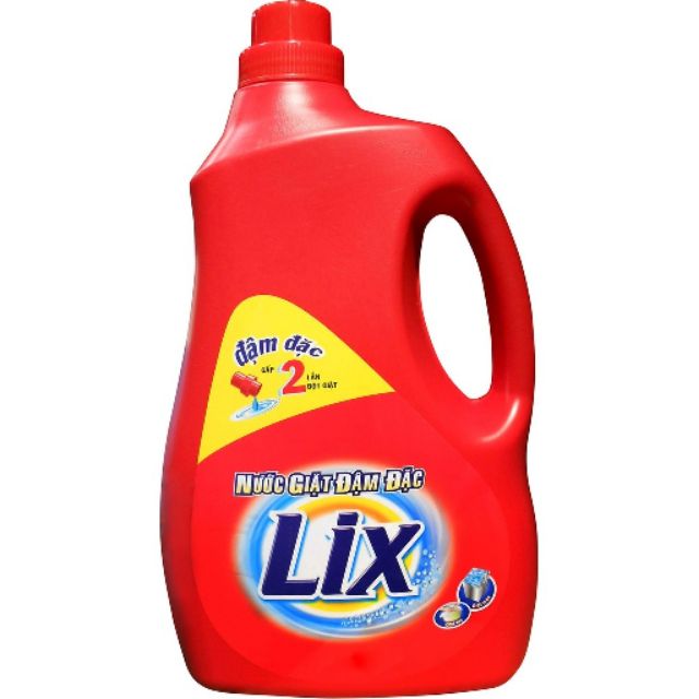 Nước giặt tay và giặt máy Lix 3,8lit