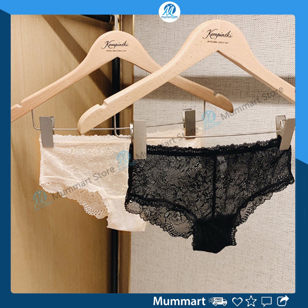 [Mã WAUP12 hoàn 15% xu đơn 150k] Bộ đồ lót nữ ren có gọng mút mỏng xuất pháp, dây tháo rời mặc được nhiều kiểu - Mummart | BigBuy360 - bigbuy360.vn