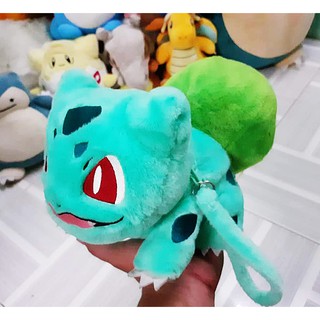 GẤU BÔNG POKEMON ẾCH KỲ DIỆU BULBASAUR CÓ DÂY KÉO (30CM)
