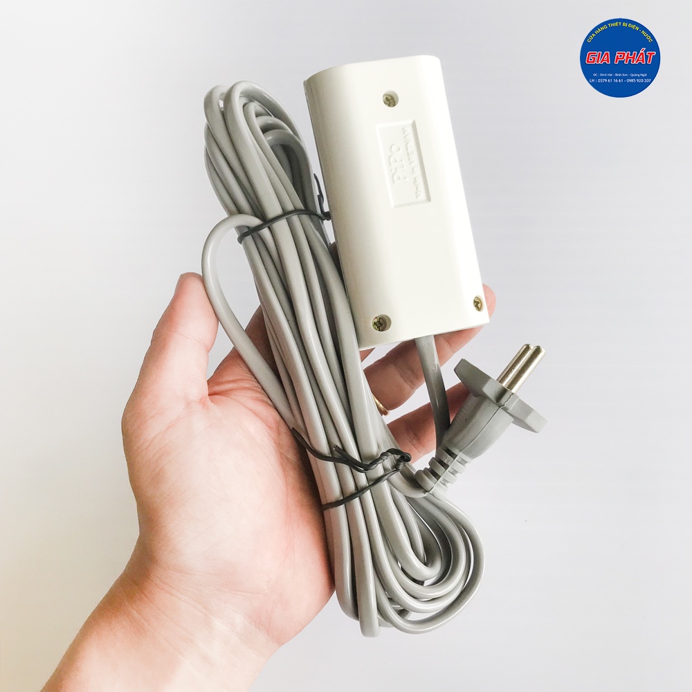 Ổ cắm dài cao cấp Pistart - A70 - 2200W - Dây dài 5 mét