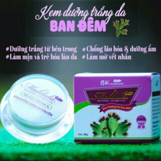 Kem dưỡng trắng ban đêm bách khoa maldala