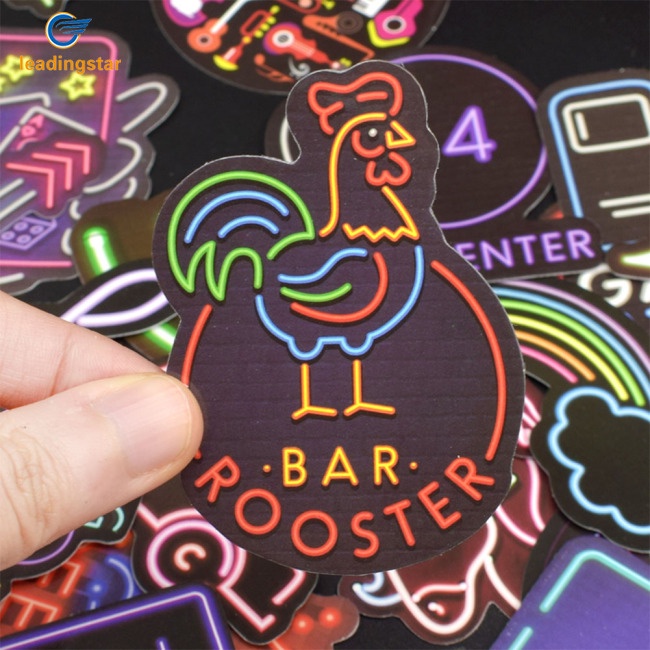 Bộ 50 Miếng Dán Trang Trí Hình Động Vật Dễ Thương