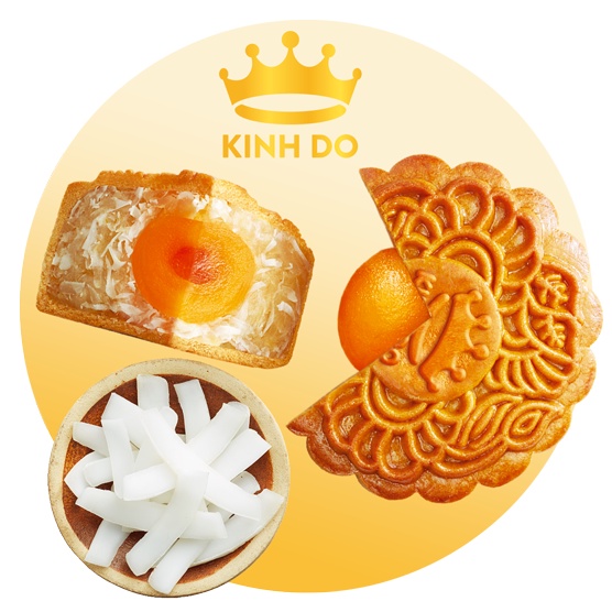 [CHÍNH HÃNG] KINH ĐÔ BÁNH TRUNG THU BÁNH NƯỚNG - 1 Bánh Nướng 1 Trứng 150g