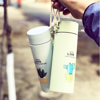  ✅ BÌNH NƯỚC XƯƠNG RỒNG THUỶ TINH BỌC NHỰA BÊN NGOÀI CỰC CUTE
