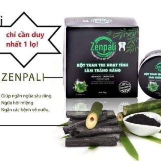 Bột trắng răng than hoạt tính Zenpali