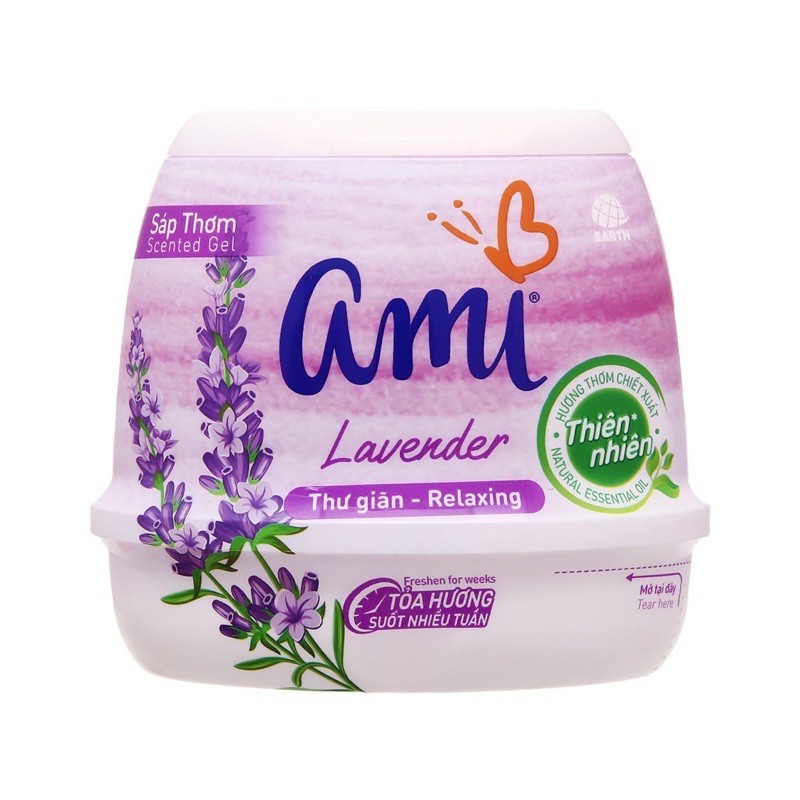 [ MẪU MỚI ] Sáp thơm phòng Ami 200g