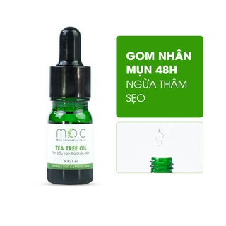 Tinh Dầu Tràm Trà Chấm Mụn Viêm M.O.C hiệu quả sau 48h