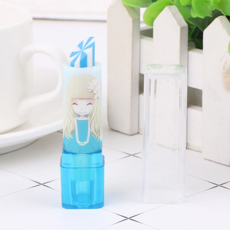 Gôm Tẩy Hình Son Môi Dễ Thương Nhiều Màu Sắc Cho Học Sinh