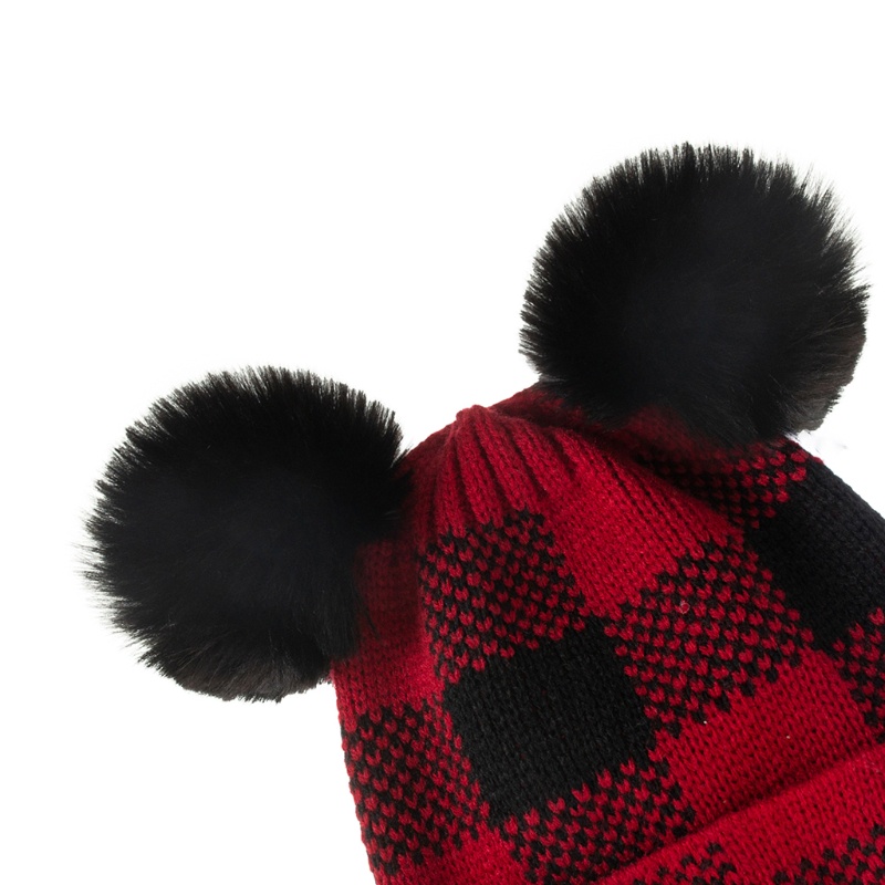 Mũ Beanie Đan Len Giữ Ấm Thời Trang Thu Đông Cho Bé 0-2 Tuổi