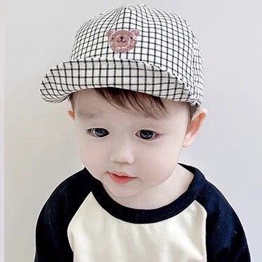 Mũ lưỡi trai vành mềm cho bé gấu Nhật Bản Harajuku 9 tháng - 2 tuổi