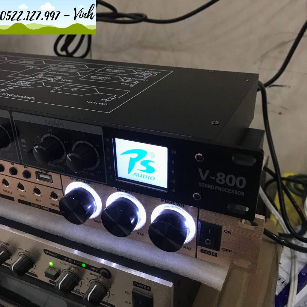 Máy nâng tiếng PS Audio V800 - Hàng chính hãng - Gia Khang Shop