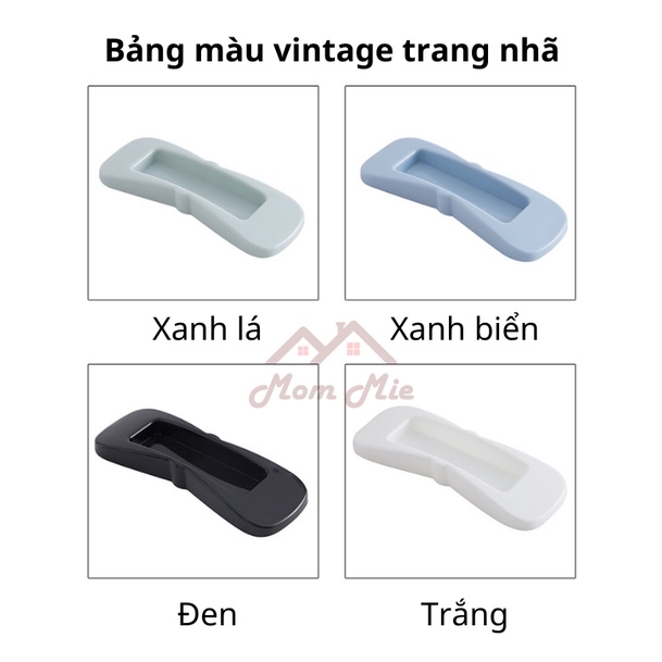 [Mới] Bộ 2 tay nắm cửa bằng nhựa hình nơ, dùng cho cửa tủ, cửa lùa - I021