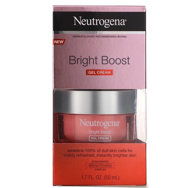 Kem dưỡng trắng da Neutrogena Bright Boost Gel Cream _ Overnight Recovery Gel Cream 50ml