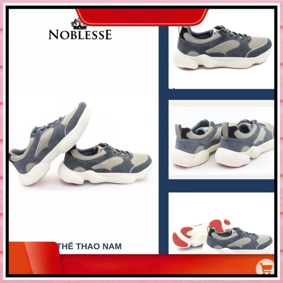 GIÀY SNEAKER NAM THỂ THAO DA THẬT CỔ THẤP NOBLESSE THỜI TRANG TYTT09D