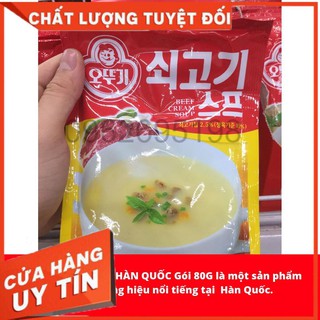 hàng sẵn SÚP THỊT BÒ OTTOGI HÀN QUỐC GÓI 80G hot
