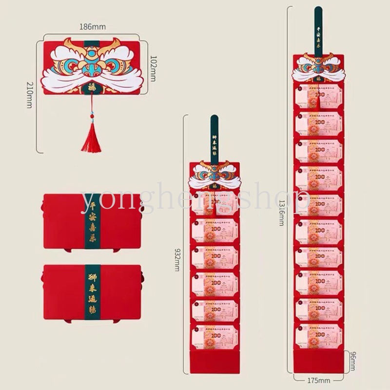 Bao Lì Xì Năm Mới 6/10 Họa Tiết Con Hổ Sáng Tạo