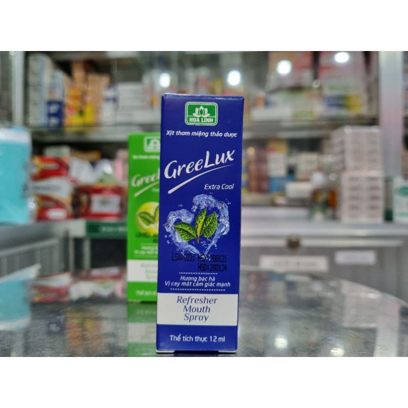 Xịt Thơm Miệng GreeLux 12ml