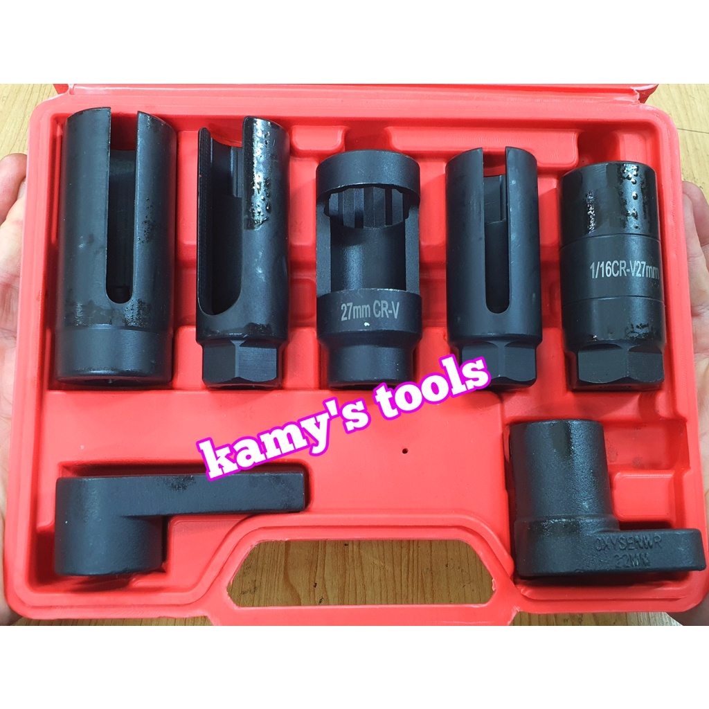Bộ dụng cụ tuýp tháo mở cảm biến oxy 7 chi tiết