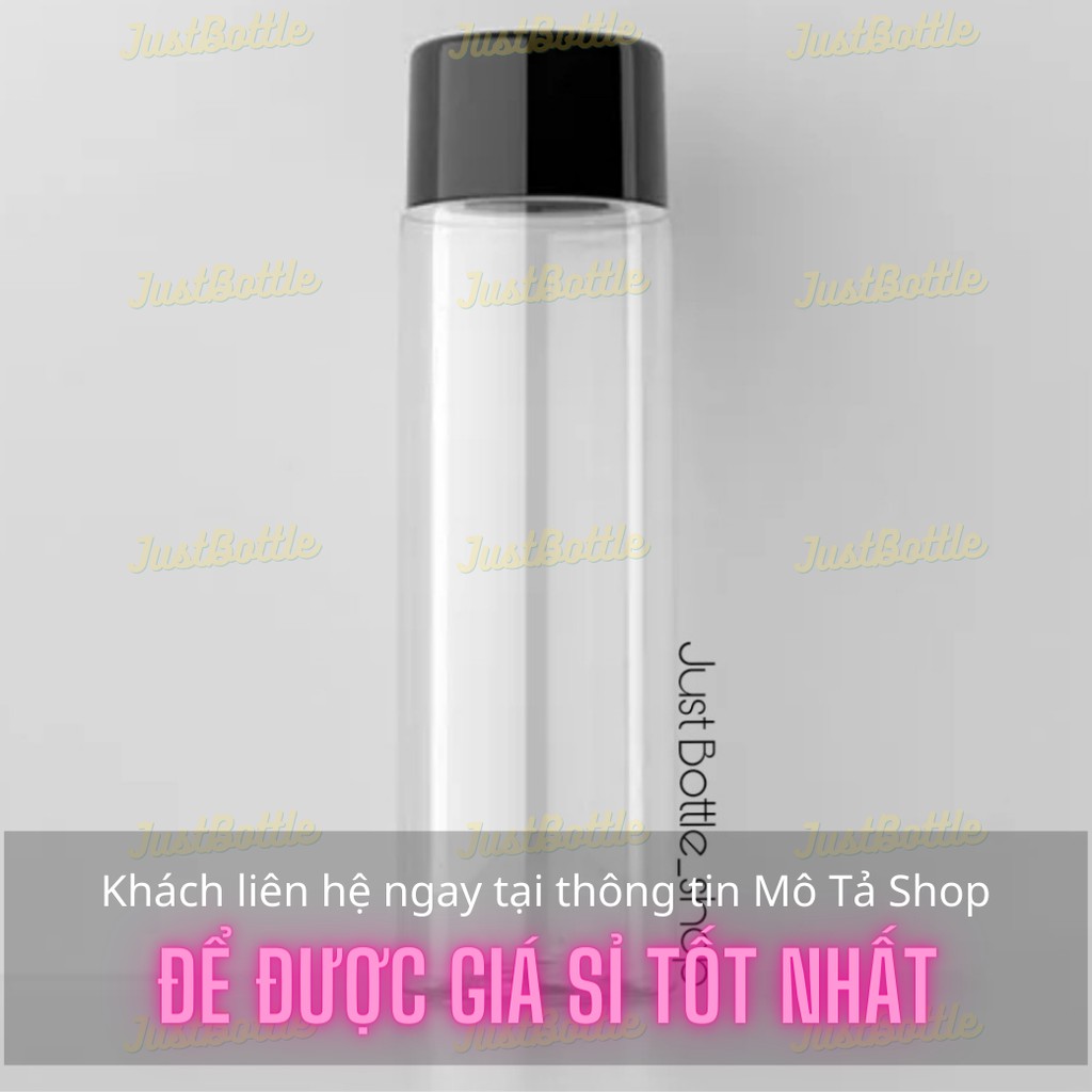 Chai Nhựa Đựng Mỹ Phẩm Dạng Lỏng Toner / Nước Hoa Hồng Lọ Chiết Mỹ Phẩm 100Ml 200Ml 300Ml