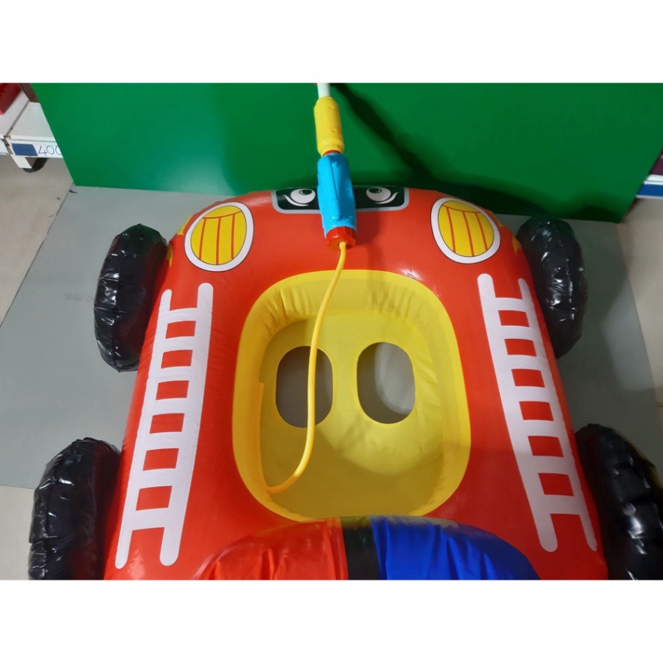 Phao bơi hình xe kèm súng bắn nước Wave size lớn🛶 HGDBĐ