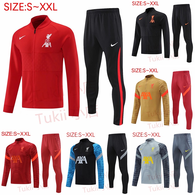 Áo khoác đá banh tay dài in logo đội tuyển Liverpool