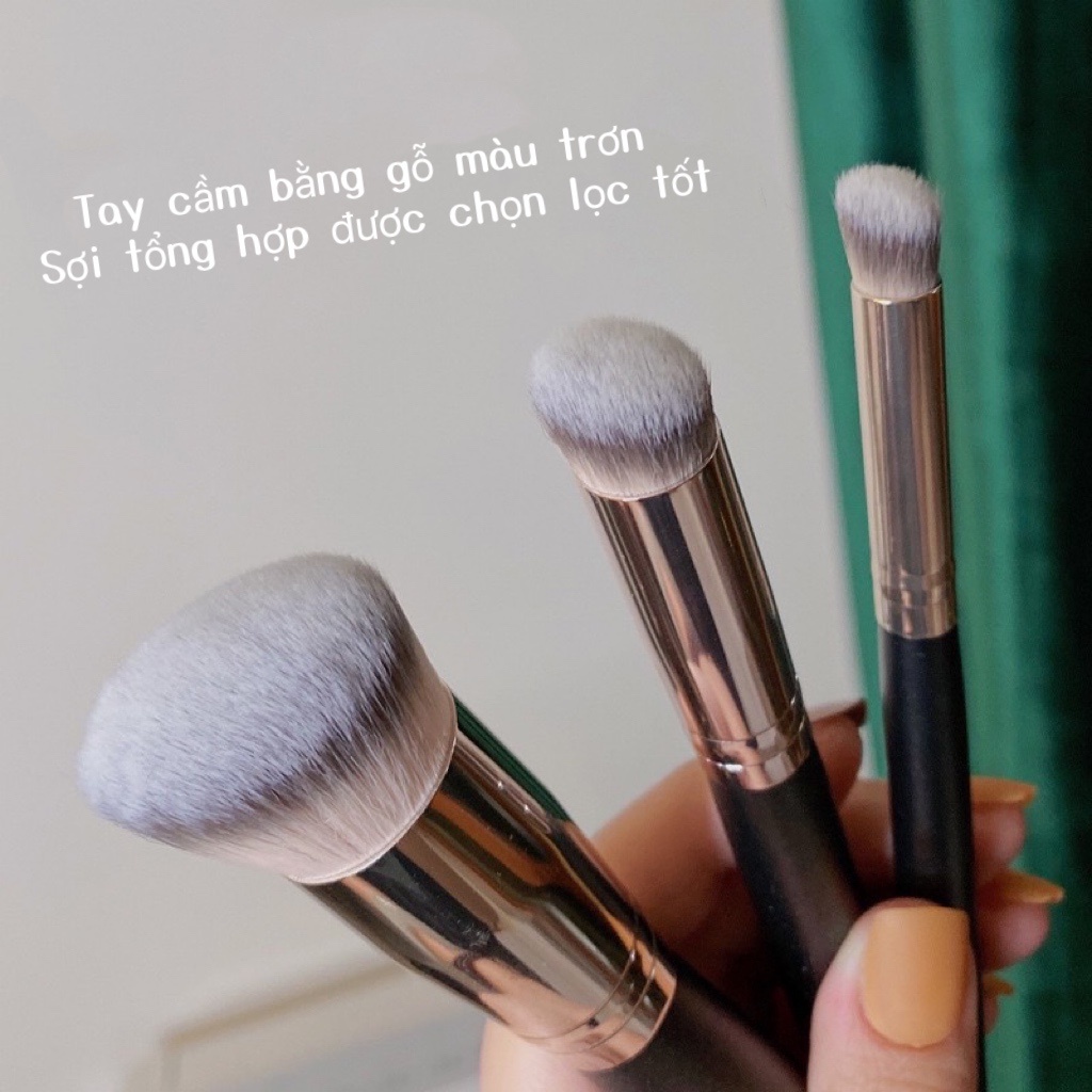 Cọ che khuyết điểm đầu tròn giúp đánh nền đều